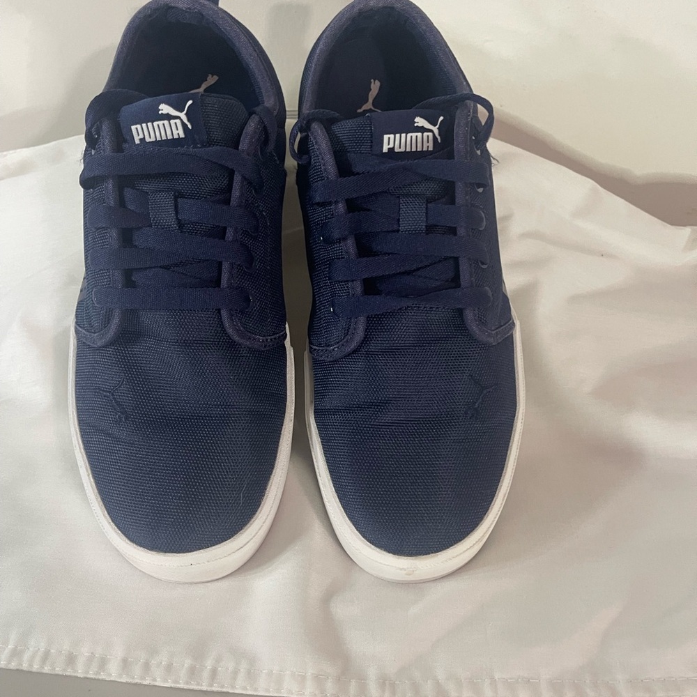 Puma Men's Deep Blue Sneakers - Picture 6 of 9